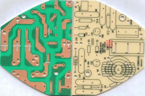 Half-bone printed circuit board